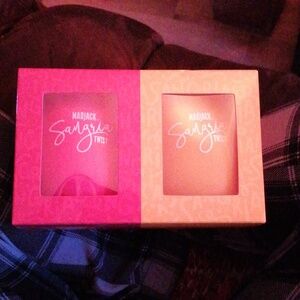 Madjack compact, reusable Sangr*a Twist glasses 2 pack